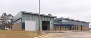 Exterior view of fire station