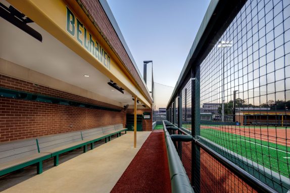 Photo of Belhaven's Softball Field Dugout